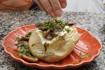 STUFFED POTATO