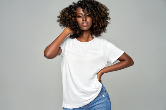 White T Shirt Black Woman Images – Browse 164,890 Stock Photos, Vectors,  and Video | Adobe Stock