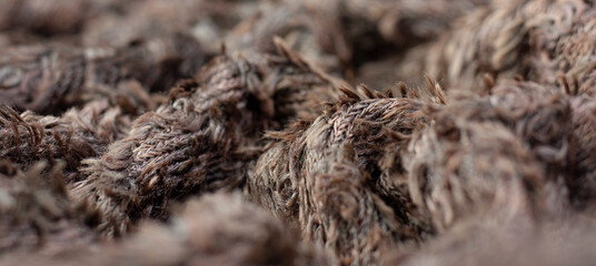 Furry fabric for background