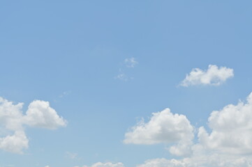 blue nature white sky weather background