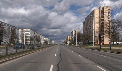 Pushkin Avenue is an avenue in Minsk. Named after the Russian writer and poet A.S. Pushkin.
