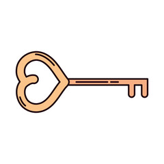 heart key love