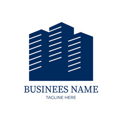 building logo vintage vector illustration design