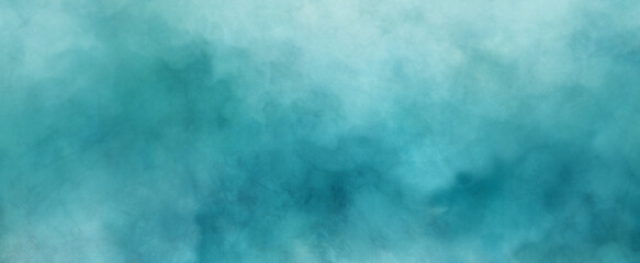 Blue green background with soft abstract blurred texture grunge