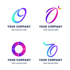 Collection of O Logo Templates