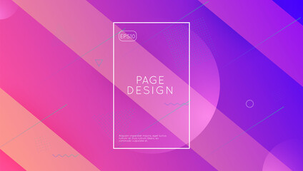 Geometric Flyer. Futuristic Texture. Vibrant Paper. Tech Minimal Shape. Pink Memphis Cover. Rainbow Banner. 3d Landing Page. Creative Illustration. Lilac Geometric Flyer
