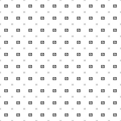 Square seamless background pattern from geometric shapes are different sizes and opacity. The pattern is evenly filled with black eSIM symbols. Vector illustration on white background