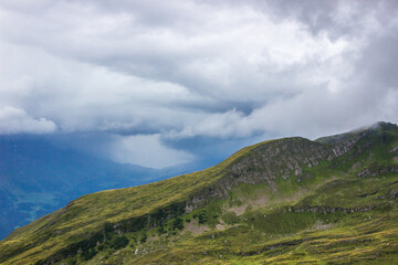 The Grindewald Valley and mountain pastures in Switzerland 