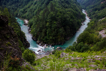 Fototapeta na wymiar Tara River in Montenegro