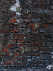 Stone brick wall with