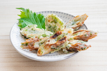 ちくわの磯辺焼き　米粉