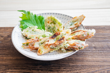 ちくわの磯辺焼き　米粉