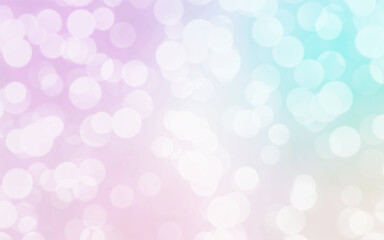 Colorful abstract background with pastel bokeh lights for background and wallpaper