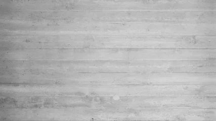 Fototapeten Weißer grauer Stein Betonzement Wand Textur Hintergrund, mit Holzbrettern Struktur © Corri Seizinger
