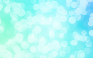 Blue white luxury focus blur background. Abstract bokeh soft light gradient for background and wallpaper Christmas.