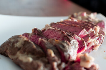 Juicy and tender sous vide rib eye