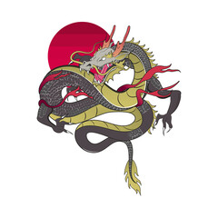 traditional asian dragon