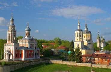 Churches in Serpukhov. Moscow region, Russia