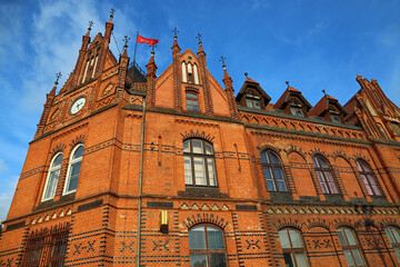 Main Post Office facade - Bydgoszcz, Poland