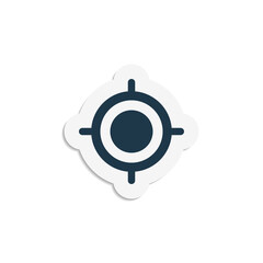 Location Target - Sticker