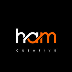 HAM Letter Initial Logo Design Template Vector Illustration
