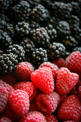 Raspberries and blackberries. Raspberries vs blackberries. Raspberry. Blackberry. Mix berries. Fruits. Fruit.