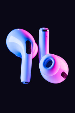 pro ear pods headphones ear buds for listening to music, podcasts and wireless phone calls