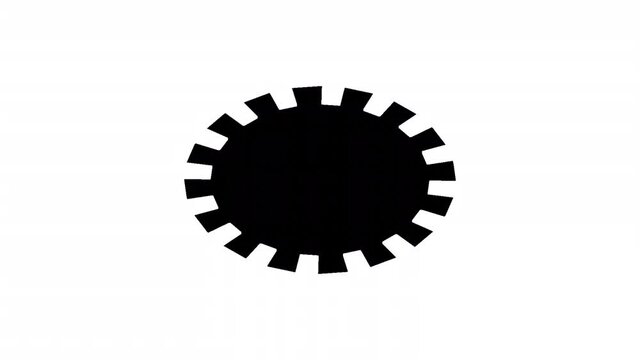 Closeup shiny modern  corridor design. high resolution for introduction project., added alpha matte, 4K Loops Animation Background.