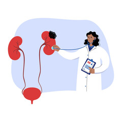 Kidney disease concept