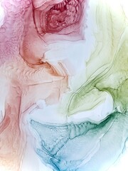Alcohol ink art colorful background. Fluid art texture. Marble illustration. Abstract wallpaper
