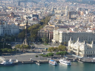 Obraz premium Barcelona aérea