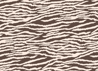 Seamless animal ikat zebra pattern.