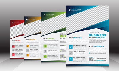 Creative Corporate Business Flyer Template Design