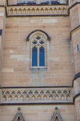 Fototapeta premium Saint Mary’s cathedral Church religious place of worship Sydney NSW Australia Saint Marys Cathedral Sydney