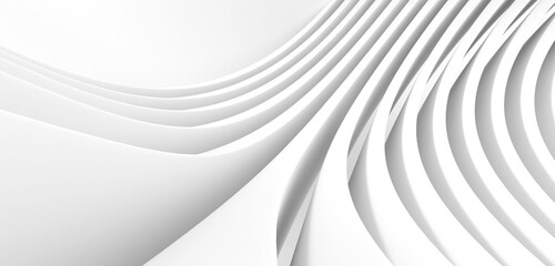 abstract white background.
Geometric 3d illustration design.