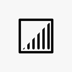Graphic Icon Vector. Simple flat symbol. Perfect Black pictogram illustration on white background