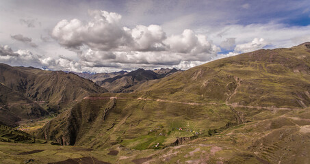 Fototapeta na wymiar Trek al Ausangate, Cusco - Peru