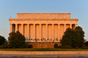 Lincoln Memorial Sunset - Washington DC
