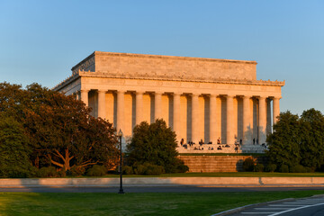 Lincoln Memorial Sunset - Washington DC