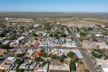 The far outback New South Wales town of Bourke.