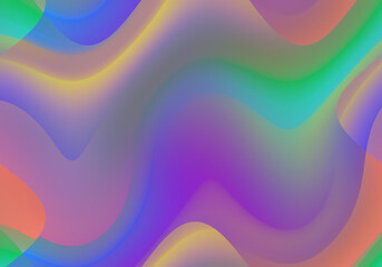 Abstract Blurred Colorful wave Background, illustration for book cover, card, advertising and banner, Graphic Design, Computer generated images, copy space, design retro of 90s style.