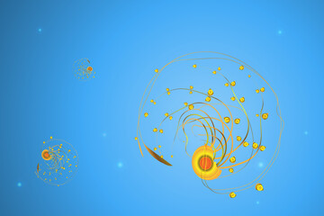 Plant life alien form illustration