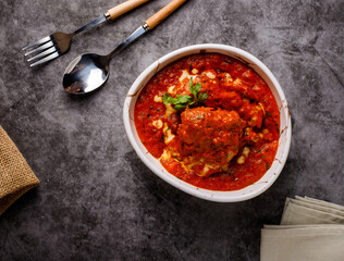 Chicken tikka masala spicy curry meat food Butter chicken