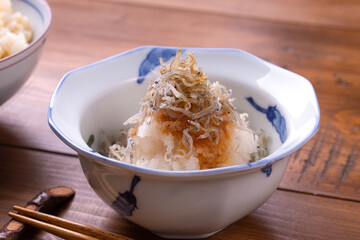 ちりめんじゃこおろし