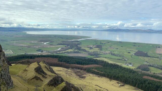 Binevenagh mountain panoramic