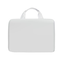 Blank briefcase business bag mockup for branding