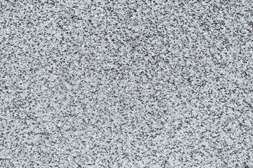 Textured white background of rubber asphalt. Sports, protective surface coating. View from above