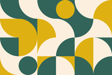 Abstract template in trending colors of 2021. Beautiful geometric pattern for printing on posters, decorative pillows, bedding textiles, fabrics, painting in the interior. Vector graphics.