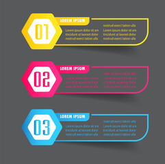 modern text box template, banner Infographics