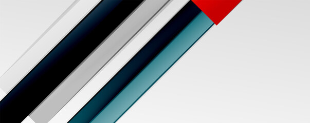 Multicolored lines background. Design template for business or technology presentations, internet posters or web brochure covers